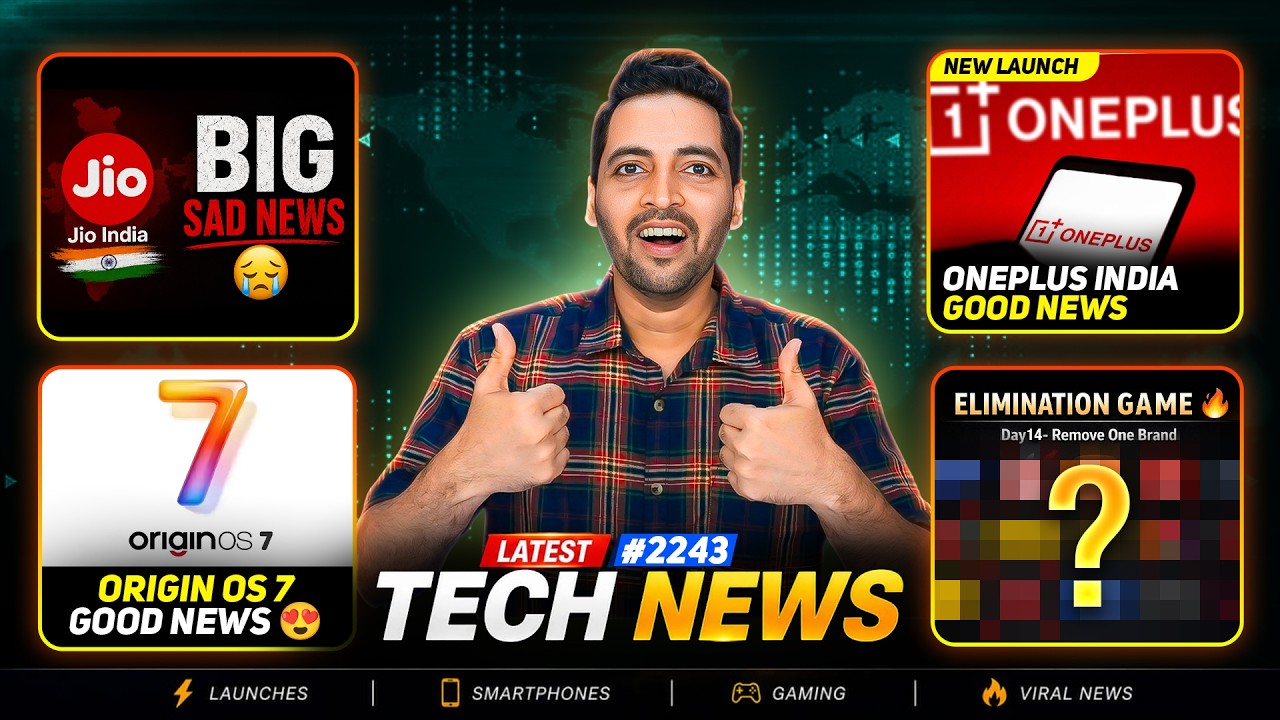 Jio Big Sad News🥺,Origin OS 7😍,S26 FE First Look,OnePlus Good News,iQOO 16 240Hz,Moto Edge 70 Pro+