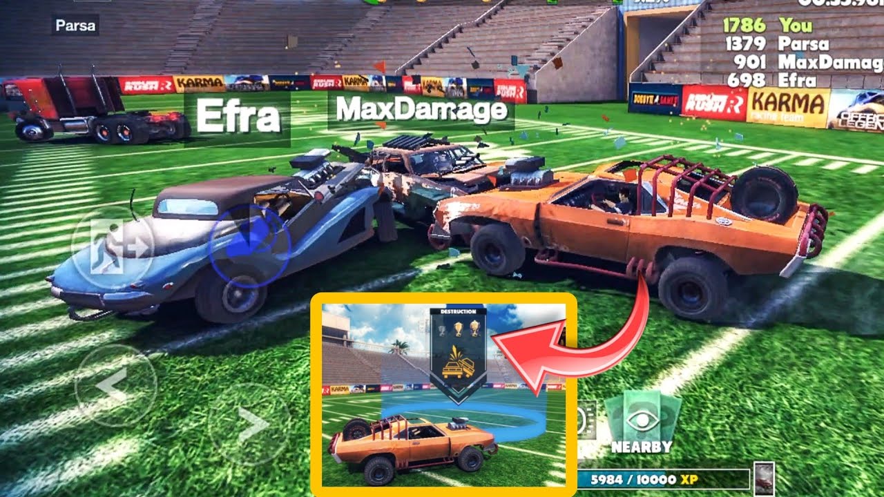 New Update OTR - Ai Players Destruction In Playground | Off The Road ...