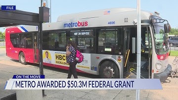 Metro receives $50M federal grant to modernize bus fleet