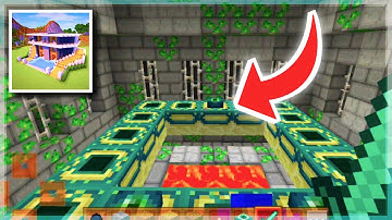 How to Find END PORTAL in Craft World: Master Building Block Game 3D