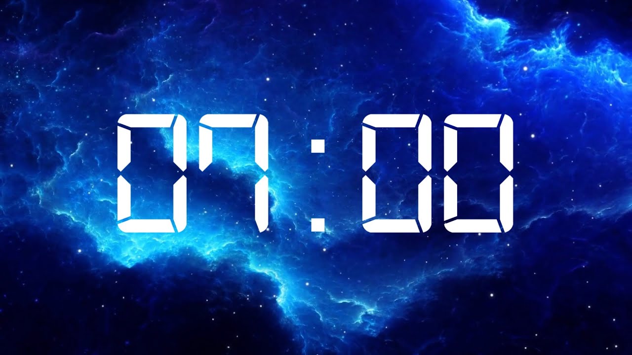 Timer Stars Now 7 minutes Space Stars countdown The milky Way Alarm Timer beautiful ...