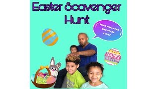 Logan N Kate Easter Scavenger Hunt