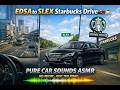 EDSA to SLEX Starbucks Drive 🚗☕ | Pure Car Sounds ASMR (No Music, Just the Road)