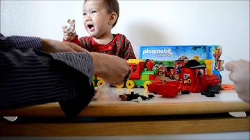 Lego Duplo Number Train 10558 vs. Playmobil Summer Fun Train 5549