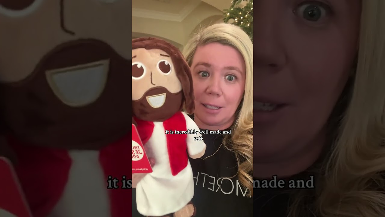 Jesus Talking Doll with Prayers & Verses! Perfect for Christmas 