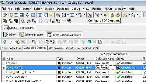 Toad for Oracle New features for Developers in 12 0 and 12 1 kor