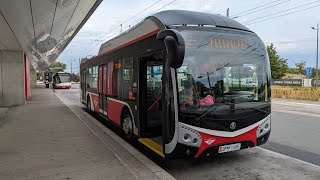 DPMP - Škoda 32Tr AKU - linka 7: Hlavní nádraží - Globus (výluka)