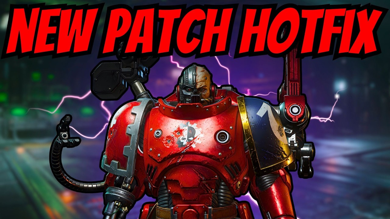 HUGE Techmarine Perk Buff and Hard Weekly+Dailies in Space Marine 2 Patch 12.1 HOTFIX