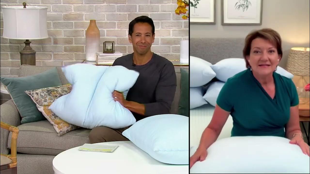 Not So Hot Cool to the Touch S/2 Pillows Std/Qn or King on QVC YouTube
