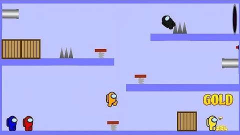 Among Us Obstacle Course Ep:3 | Stickman Animation | Stick Nodes Animation