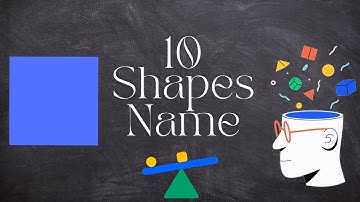 Shape Symphony: Learn 10 Shapes with Correct Pronunciation and Spelling | Names of Shapes | Geometry