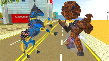 horse robot  cart game ** space robot war **  Supercar Robot transformer ** Android GamePlay