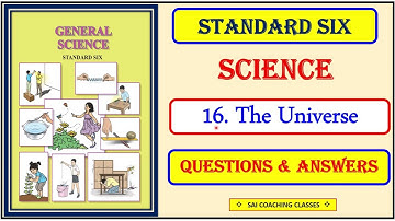 16. The Universe questions answers class 6 maharashtra state board 6th Science Exercise