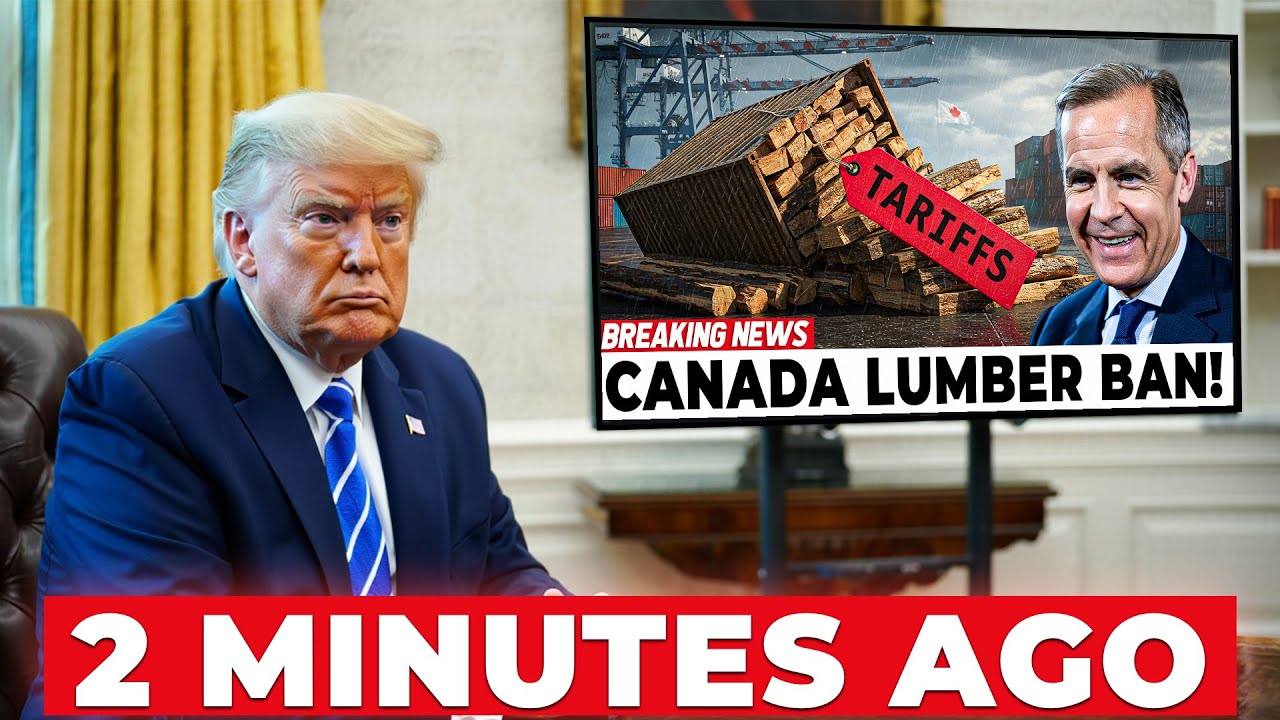 2 MIN AGO: Trump Goes Nuts as Canada Considers Lumber Export Ban to U.S