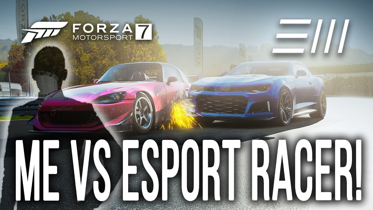 Forza 7 - "YouTuber" vs Professional eSports RACER??? (Multiplayer Hopper)