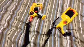 Nerf dual-wielding idea xD!