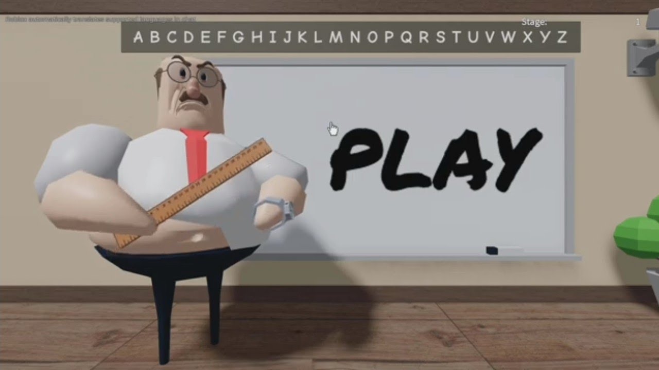 Roblox_الهروب من المدرسة