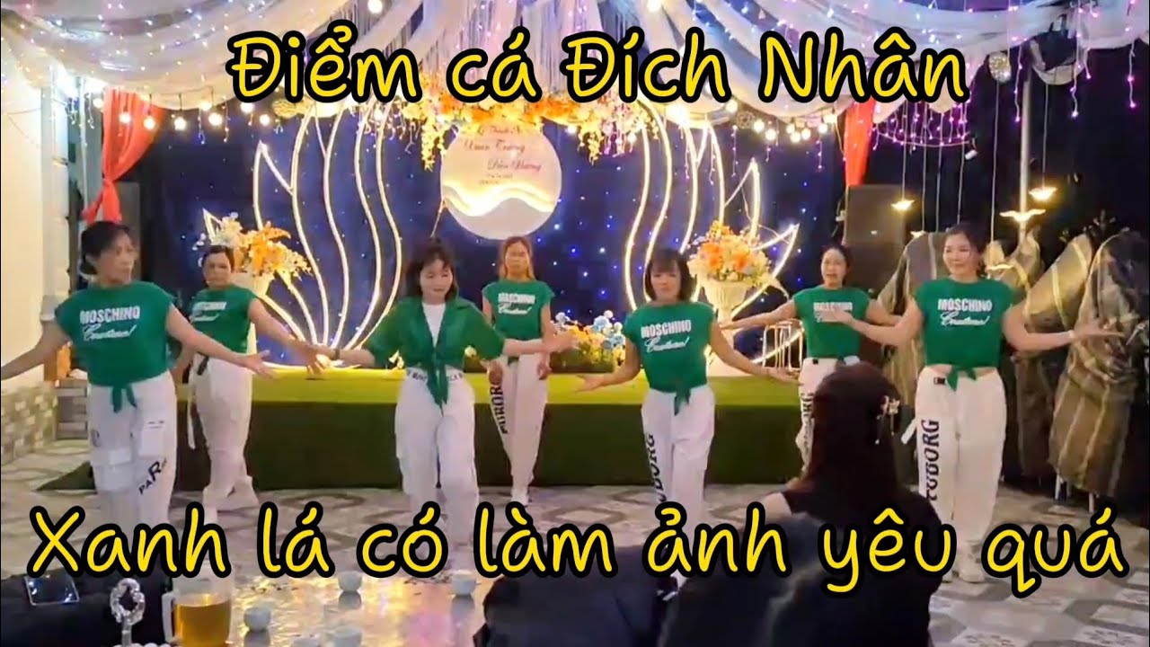 Điểm ca đích nhân.nhảy shuffle dance đám cưới