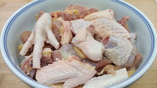 家常炒鸡块到底要不要焯水？大厨教你正确做法，鸡肉不柴鲜嫩入味【阿忠美食】