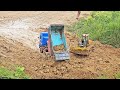 RC Dump truck AND Bulldozer komatsu D65px