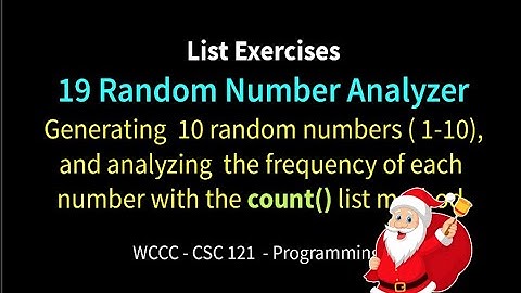 19 Random Number Analyzer (Python)