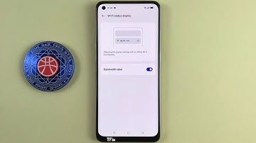 How to display 2.4Ghz, 5Ghz wifi status on OPPO Reno7 Android 13