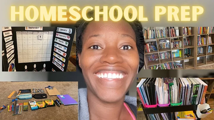 HOW I PREP HOMESCHOOL CURRICULUM & SUPPLIES || Calendar Board, Homeschool Record Binder & More
