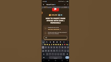 HOW TO PROFIT FROM STOCKS WITH $100 | MEMEGIRLS | Memefi New Video Code