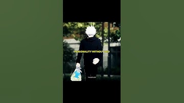 Bro When You Change Your Personality 😉 // Jujutsu Kaisen! #jujutsukaisen #gojo #anime #jjk