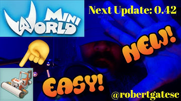 Mini World: Block Art - Terrain Editor Tool Tutorial