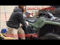 How to install a pull start on a 2015+ Honda rancher 420