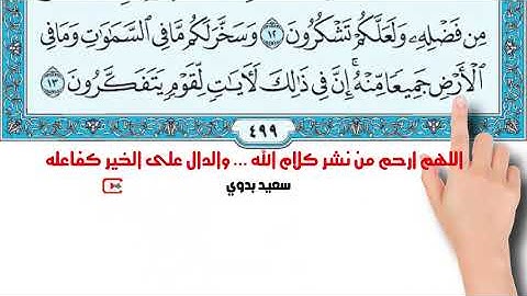 سورة الجاثية كاملة مكررة ومكتوبة  How to memorize the Holy Quran easil