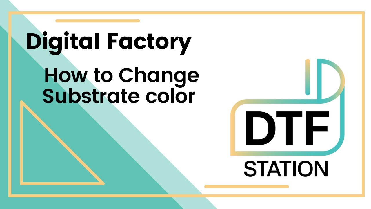 How to change substrate color on Digital Factory - YouTube