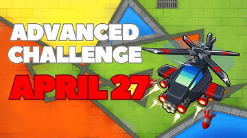 BTD6 Advanced Challenge - 3 Towers VS 1 Moab - April 27, 2023