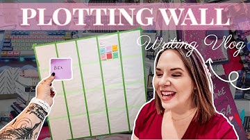 Creating A Plotting Wall For My New Novel 📝✨ ROUGH DRAFT DIARIES DAY 10 VLOG