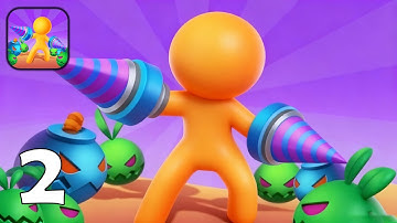 Galaxy Survivor - Part 2 Stickman Galaxy Survivor - Gameplay Walkthrough(iOS, Android)