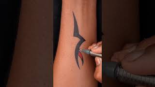 new masterpiece tribal tattoo 😍🥰 #tattoofun #tattooartist #lifeisbutadream #tattooideas