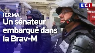 1er-Mai : un sénateur socialiste avec une brigade de la Brav 