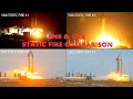 SN8 & SN9 Static Fire Comparison With Slo-Mo Replay