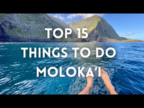 Video: Moloka'i, Gavayidagi eng tabiiy orol