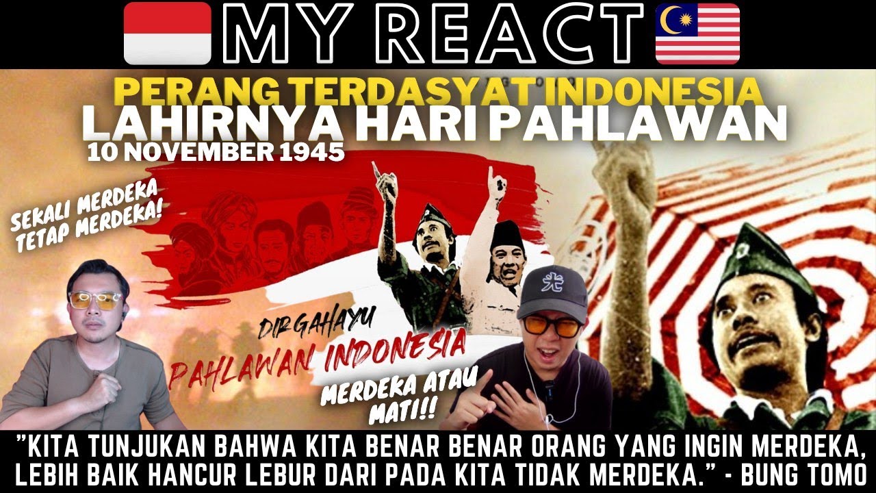 MENAKJUBKAN! SELAMAT HARI PAHLAWAN INDONESIA! BEGINI KRONOLOGI LAHIRNYA HARI PAHLAWAN 10 NOV 1945