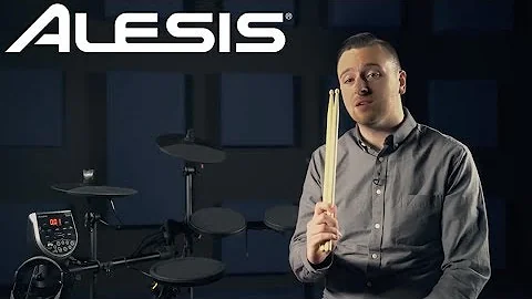 Alesis Burst Kit | Seven-Piece Electronic Drum Kit with Professional Drum Module