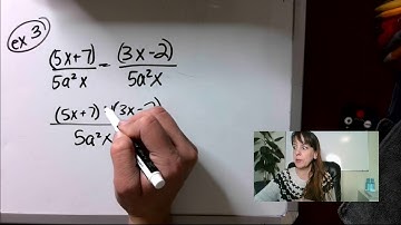 44 Saxon Algebra 1, Lesson 044, Addition of Rational Expressions with Unequal Denominators