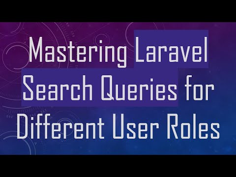 Mastering Laravel Search
