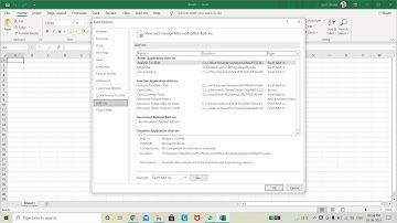 How To : Install Microsoft Excel Solver Add In