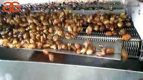 Broad Beans Frying Machine Manufacturers|Fried Beans De-oiling Machine Price