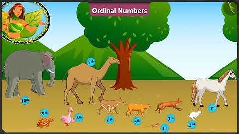 Ordinal numbers | Part 1/3 | English | Class 2