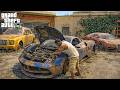 Franklin RESTAURE des Voitures de LUXE ABANDONNÉES comme NEUVES | GTA 5 Mods