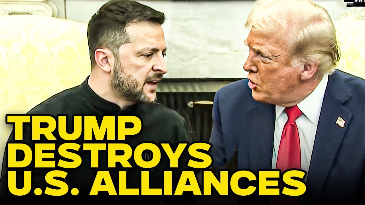 Trump Destroys US Alliances With Disgusting Behavior During Zelensky Meeting