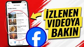 Facebook Izleme Geçmişi Görme 2026